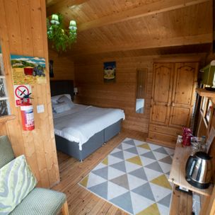 Log Cabin inside